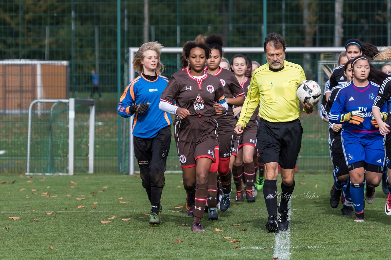 Bild 173 - B-Juniorinnen Hamburger SV - FC St.Pauli : Ergebnis: 1:2